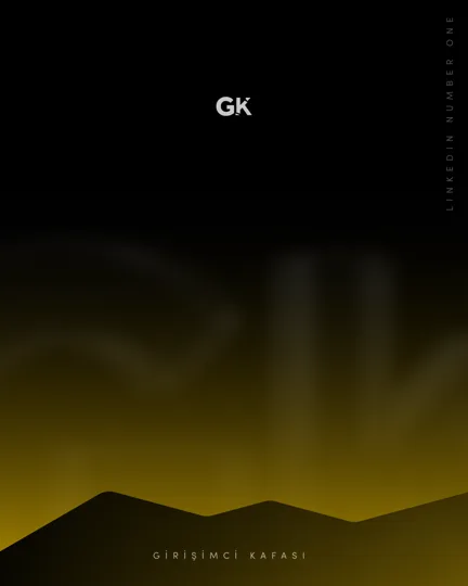 Template: yellow mountain silhouette