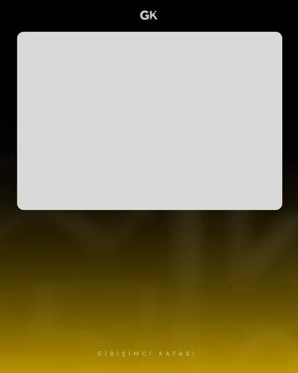 Template: yellow background, image card